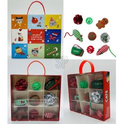 Rotaļlieta kaķim zs adventes kompl 9gab