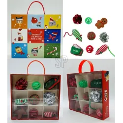 Rotaļlieta kaķim, sarkana