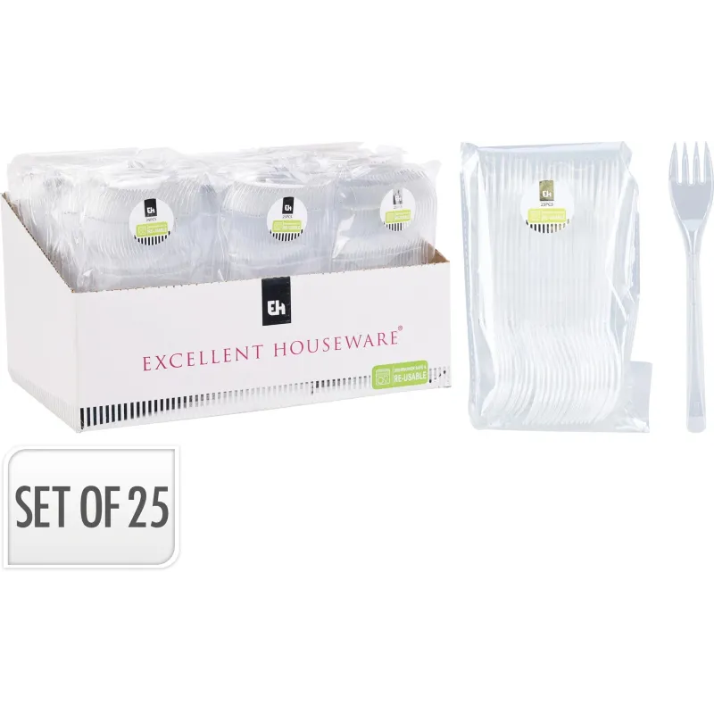 Dakša 170488310, plastmasa, balta, 25 gab.