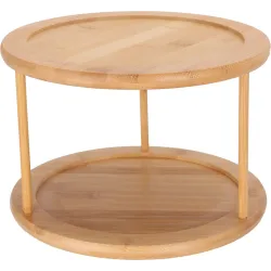 Paplāte rotējoša bambusa divdaļīgs d25cm