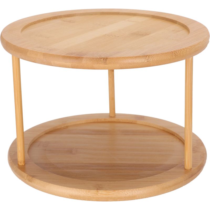 Paplāte rotējoša bambusa divdaļīgs d25cm