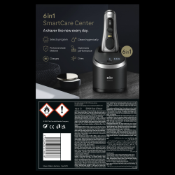 9567CC Shaver Series 9 Pro+ Travel Case + Clean&Charge