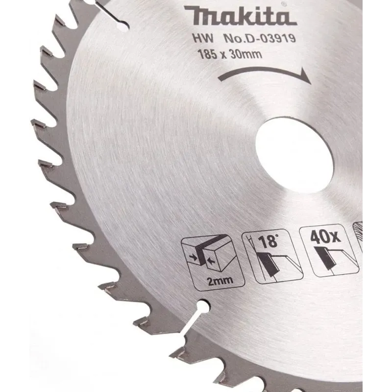 Zāģripa Makita D-03919, 185 mm x 30 mm