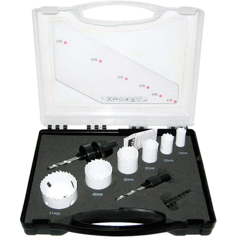 Caurumzāģu komplekts makita 9gab