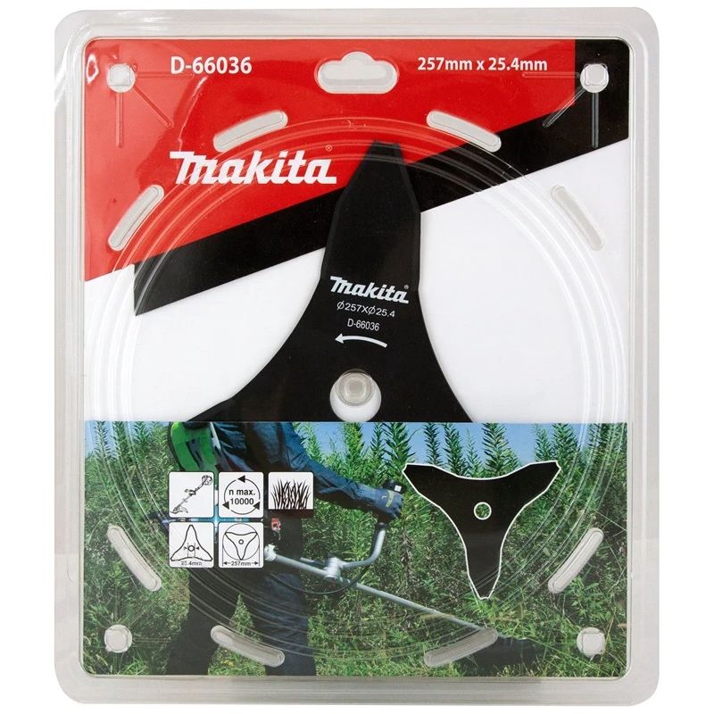 Ripa trimmer. 3-zobu 257x25,4mm,d-66036