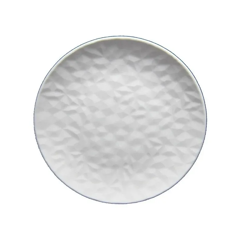 Šķīvis deserta Domoletti Chic, DIA 18.7 cm, balta krās.