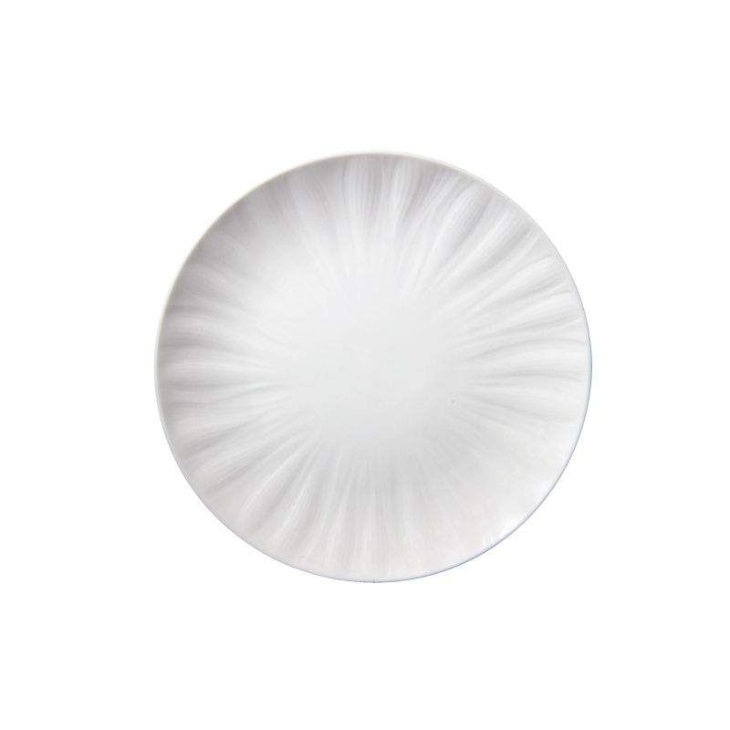 Pusdienu šķīvis 20.5cm domolett floral b