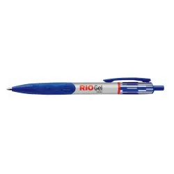 Lodīšu pildspalva Luxor 7812 - 10, zila krās.-pelēka krās., 0.5 mm