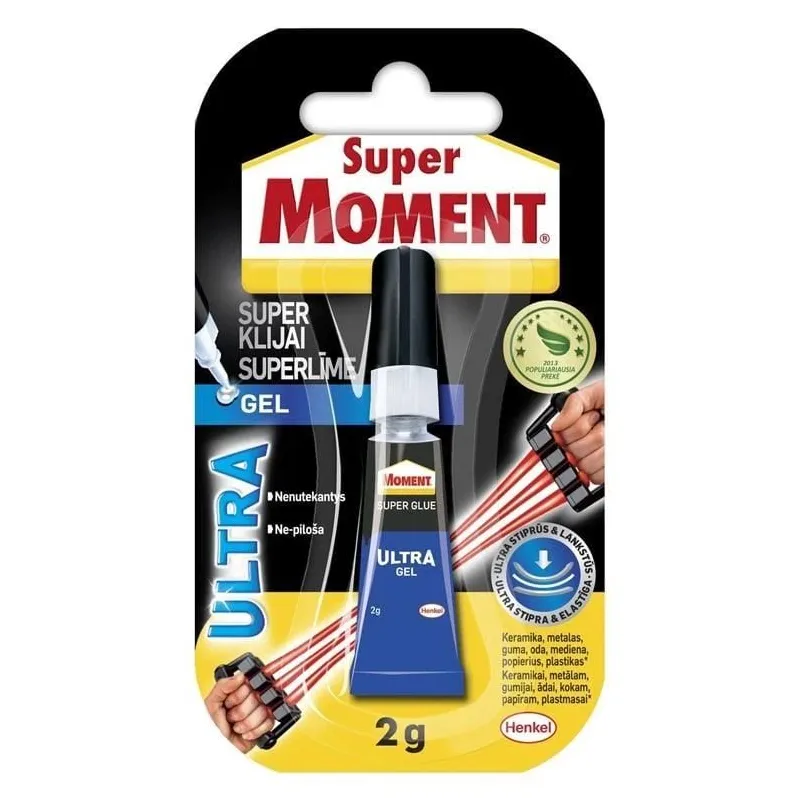 Līme universālā līme Moment Gel, 0.002 kg