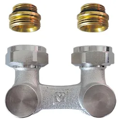Ventilis Herz 3000 H 1376622, dubults, 1-2 collas – iekšējā vītne, 3-4 collas – ārējā vītne