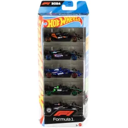 Наборы автомобилей Mattel Hot Wheels Race Team Formula 1 JGF58, 1:64, многоцветный