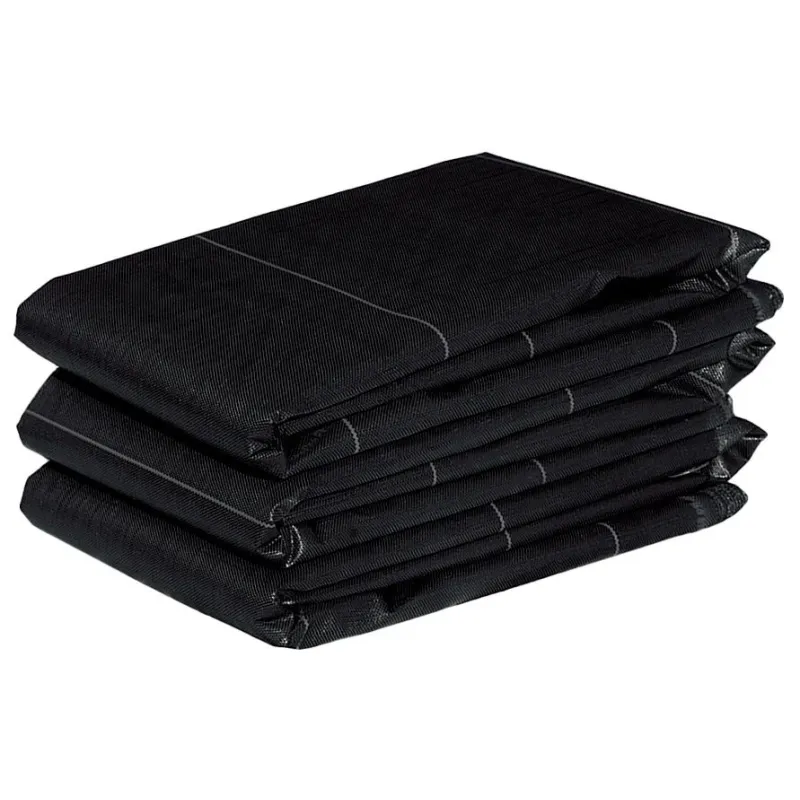 Dārza pārklājs, melna krās., 1 m x 5 m