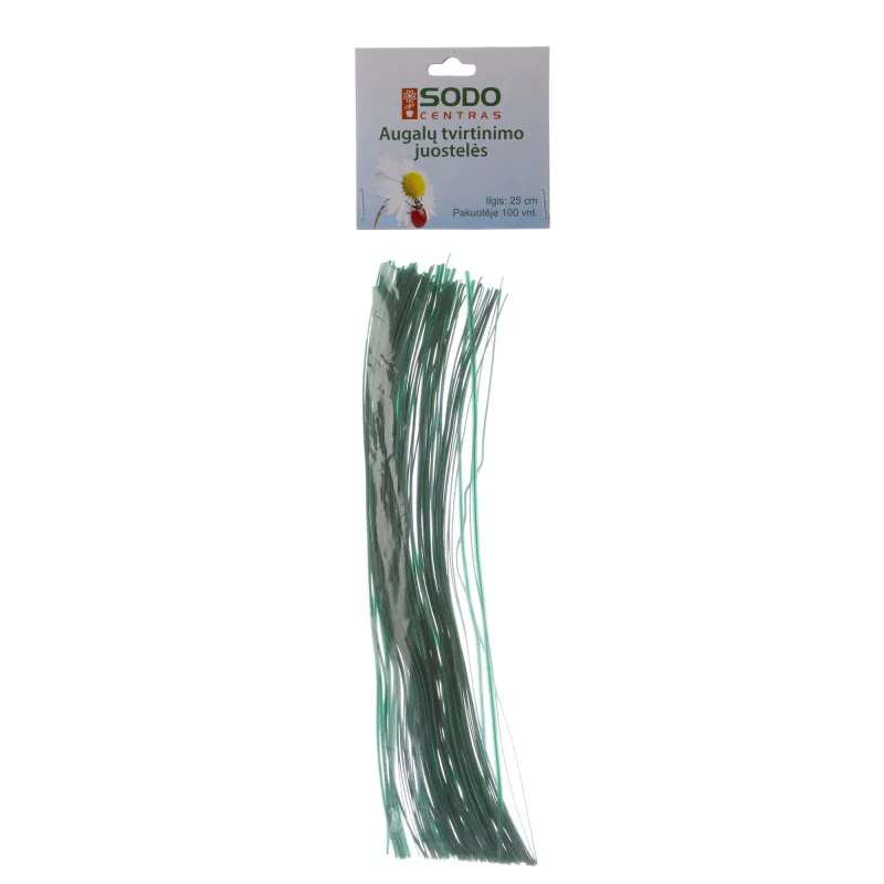 Augu fiksācijas sloksnes Garden Center 5062, 25 cm, plastmasa, 100 gab.
