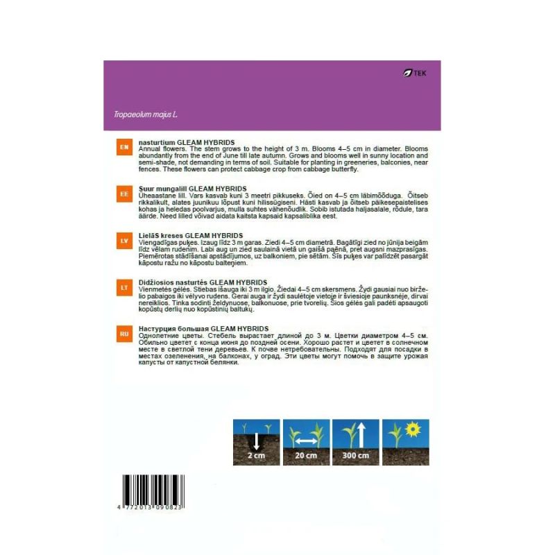 Seemned Garden Center mungalill Gleam Hybrids, 3 g