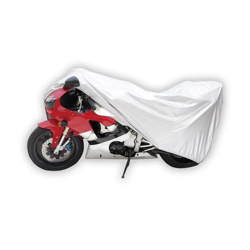 Motocikla pārsegs, 203 cm x 89 cm, balta krās.