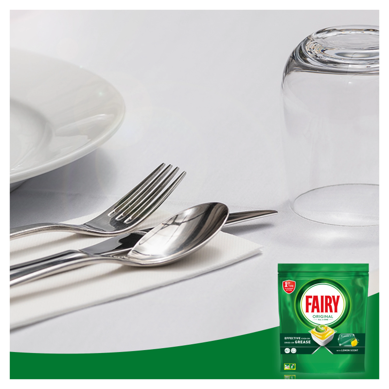 Fairy Original Viss Vienā Tabletes Trauku Mašīnai Lemon, 116 gab