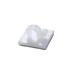 Держатель кабеля Okko C-2, 20 x 14 mm, белый цв., 20 шт.