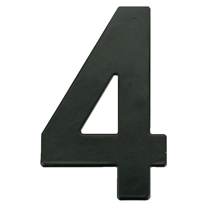 Numurs 4 melnā krāsā 145 mm