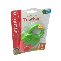 INFANTINO Vibrējoša kožamā rotaļlieta Zemene