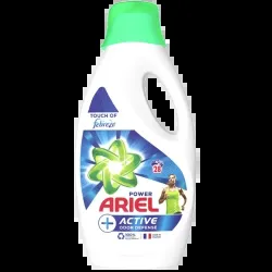 ARIEL Active Odor Defense veļas mazgāšanas gēls ,28x, 1,26L