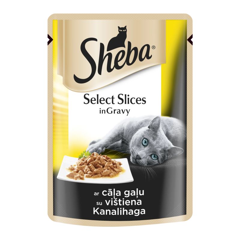 Konservi kaķiem sheba vista mērcē 85g