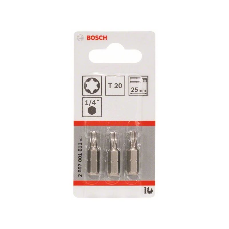 Uzgaļi skrūvēšanai tx 20 l25 3gb eh