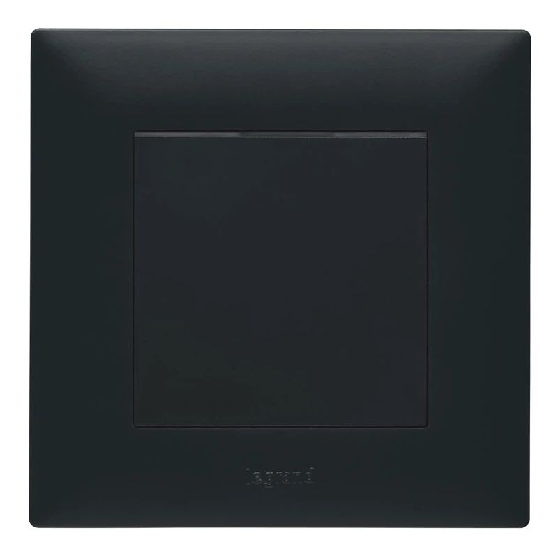 Switch LEGRAND NILOE STEP, black color