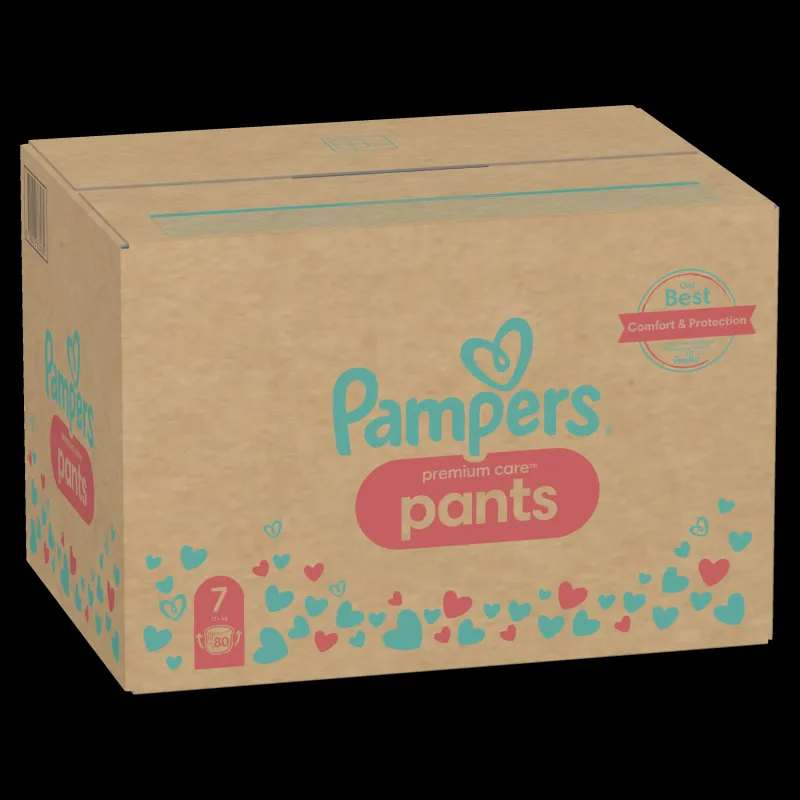 Pampers Premium Care Pants, Izmērs 7, 80 Autiņbiksītes, 15+ kg