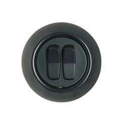 Slēdzis schneider renova 1+1 melns