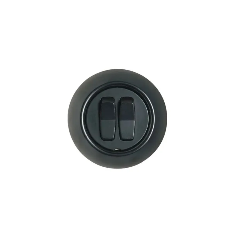 Slēdzis schneider renova 1+1 melns