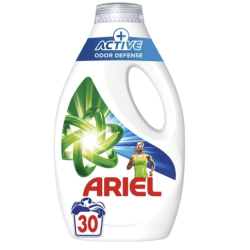 ARIEL +Active Odor Defense veļas mazgāšanas līdzeklis ,30x, 1.35L