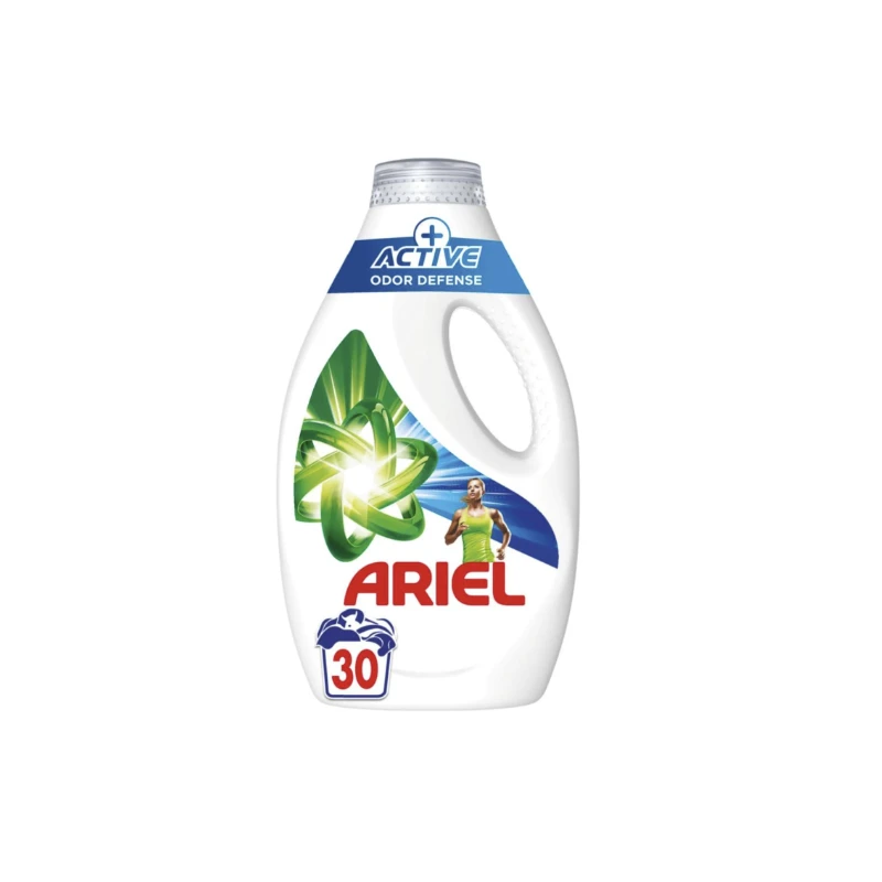 ARIEL +Active Odor Defense veļas mazgāšanas līdzeklis ,30x, 1.35L