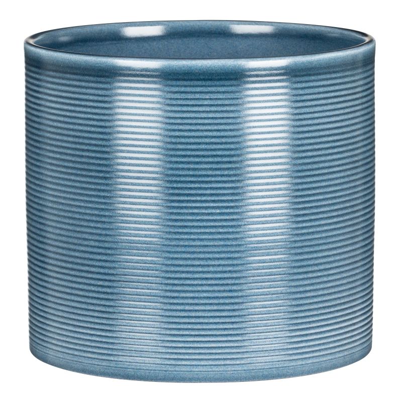 Puķu pods Scheurich Blue Jeans 65538, keramika, zila