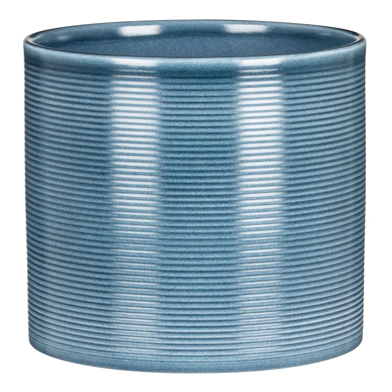 Puķu pods Scheurich Blue Jeans 65538, keramika, zila