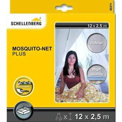 Tīkls pretinsektu plus 2,5x12m balts