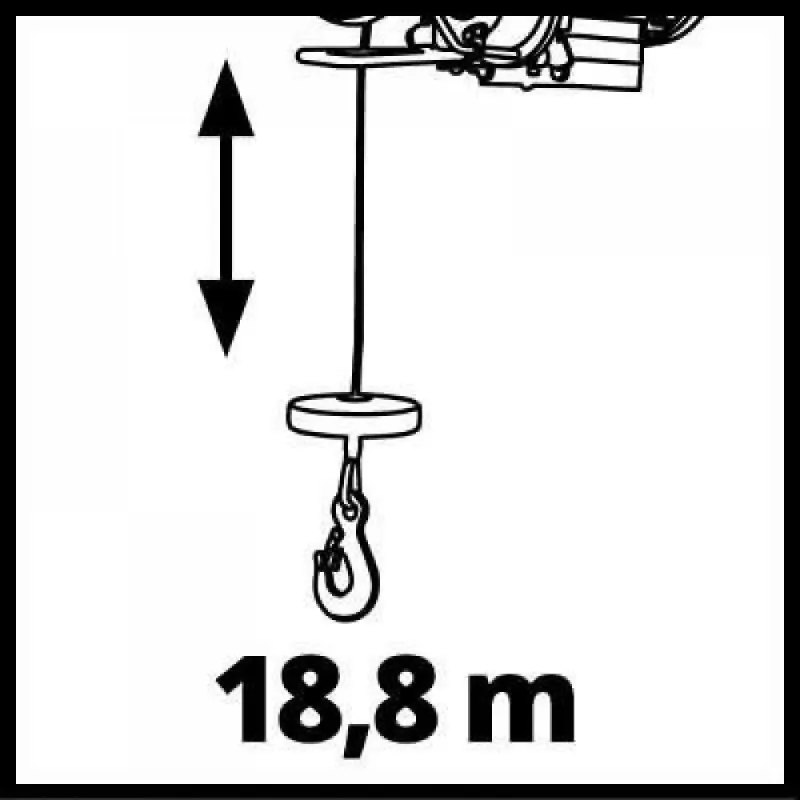 Elektriskā vinča TC-EH 1000