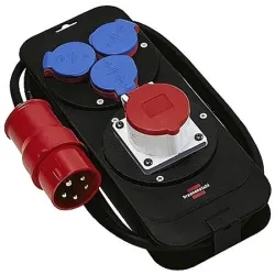 Buitinis ilgintuvas Brennenstuhl 3R+1R 2M, 5 x 1,5 mm², 2 m, IP44, 4 lizdų