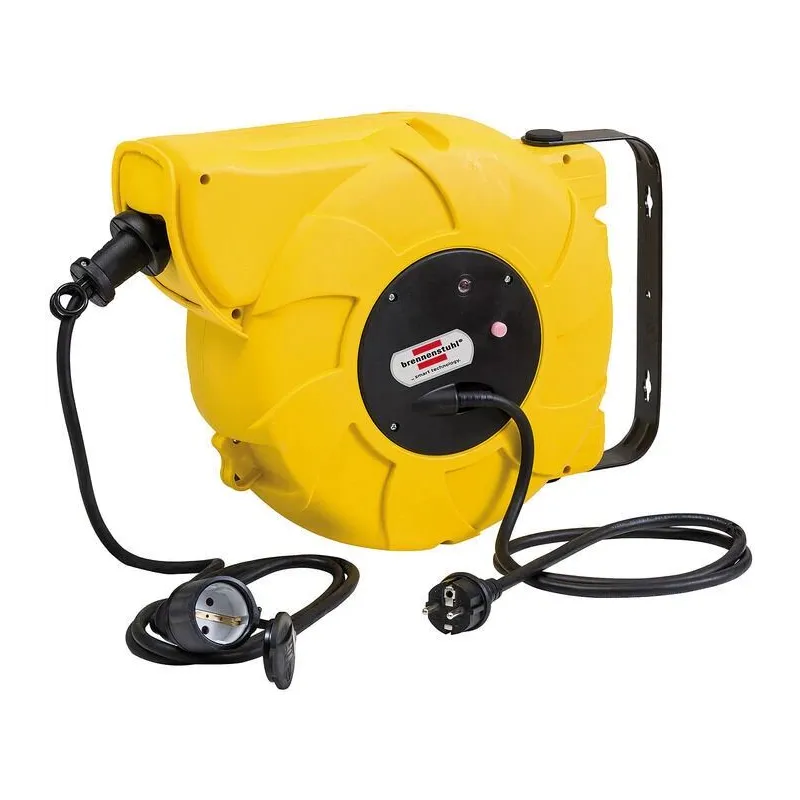 Pagarinātājs ar spoli Brennenstuhl, 1241000300, 3 x 1,5 mm², 16 m, IP44, 1 ligzda