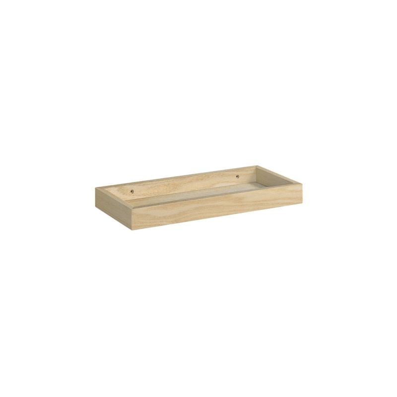 Plaukts loggia ar rāmi 40x15x4 cm ozola