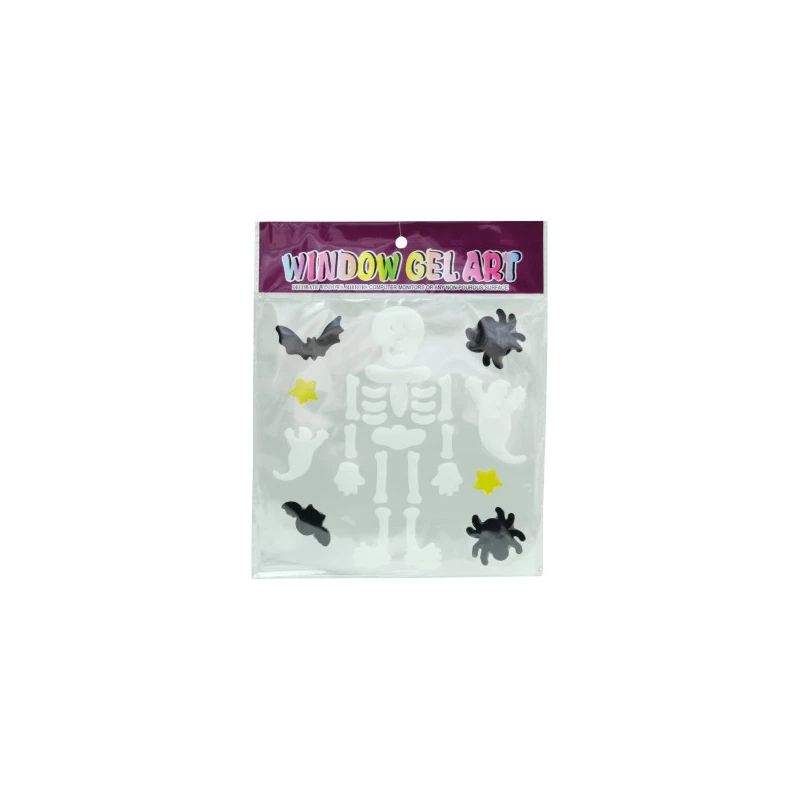 Logu uzlīmes 17x17cm dažādi halovīna diz