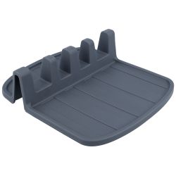 Virtuves statīvs J.E.SCHUM, 15 cm x 14 cm, plastmasa, pelēka krās.