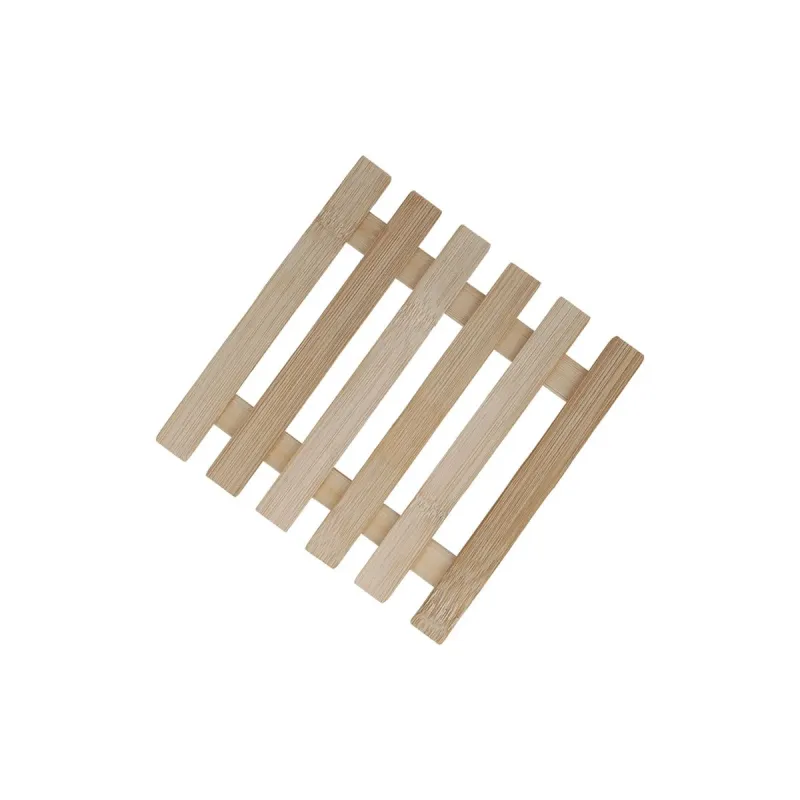 Paplāte karstajiem ēdieniem, 17.5 cm x 17.5 cm, Brūna