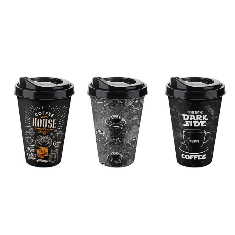 Krūze kafijas daudzk.liet.400ml plastm.