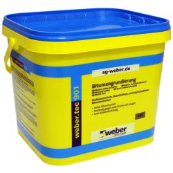 Grunts Saint-Gobain Weber TEC 901, 5 l, melna krās.