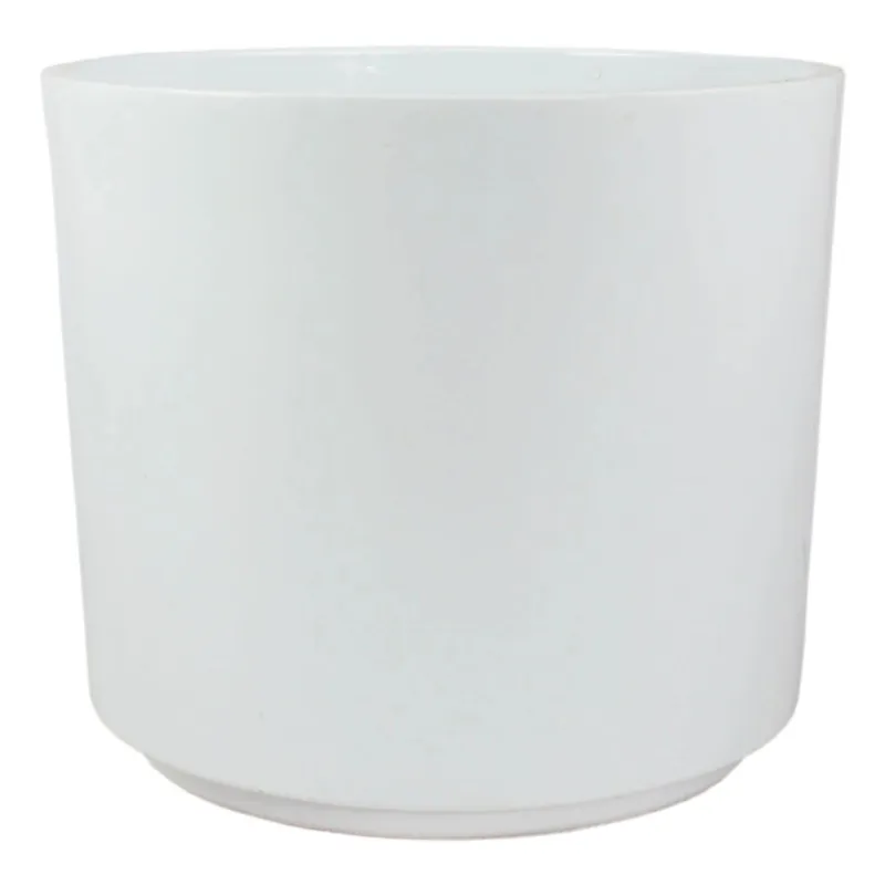 Puķu pods Domoletti 99416-007, keramika, balta krās.