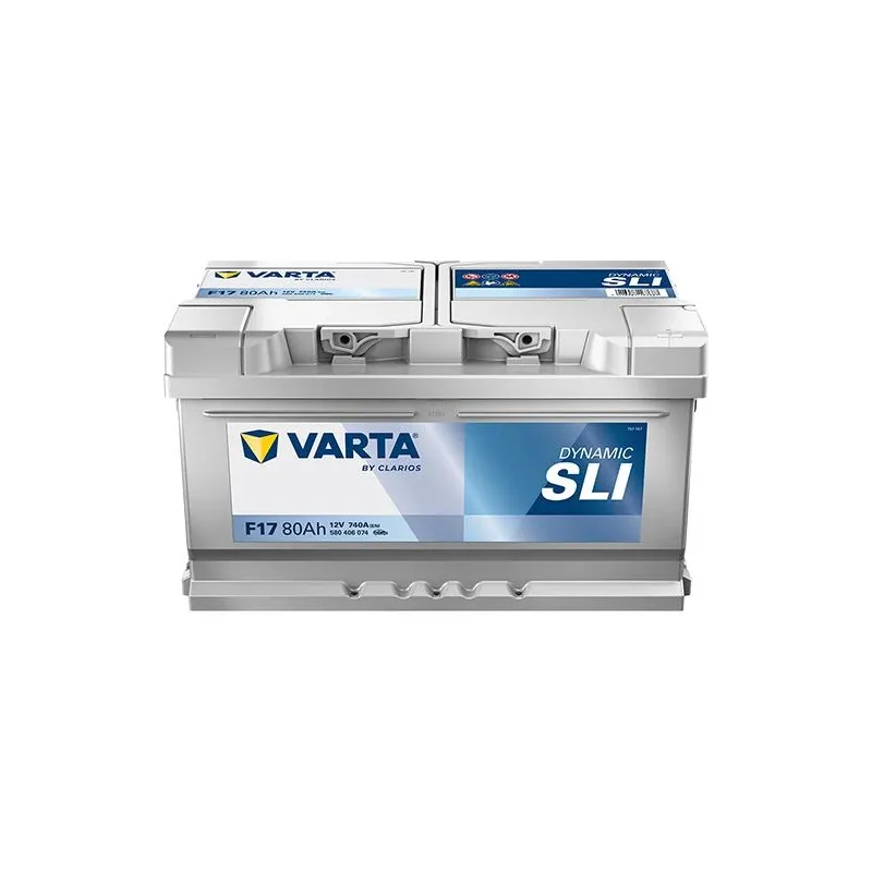 Akumulators Varta SLI F17, 12 V, 80 Ah, 740 A