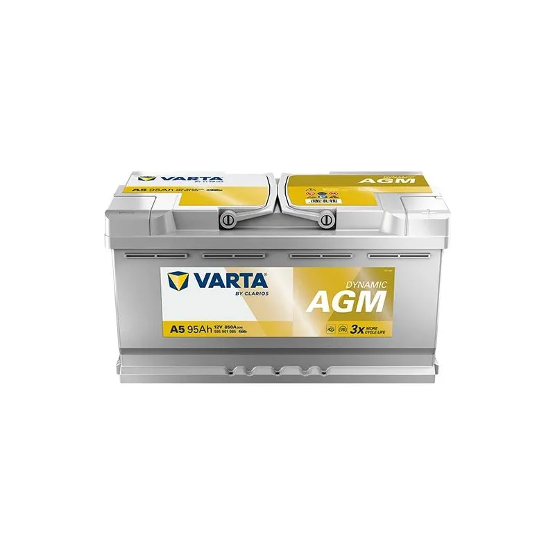 Akumulators Varta AGM G14, 12 V, 95 Ah, 850 A