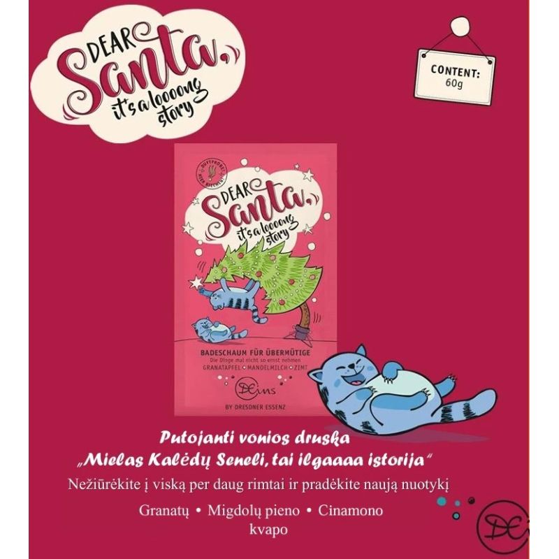 Sāls vannas put. dream santa 60g