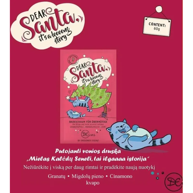 Sāls vannas put. dream santa 60g