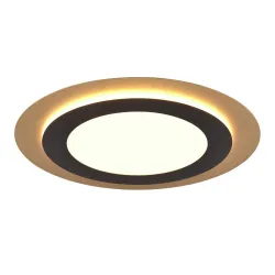 Led griestu lampa morgan 45cm meln zelta